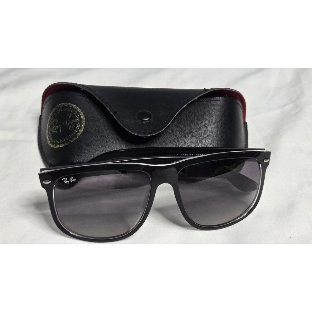 RayBan RB4147 Boyfriend Black Sunglasses With Case